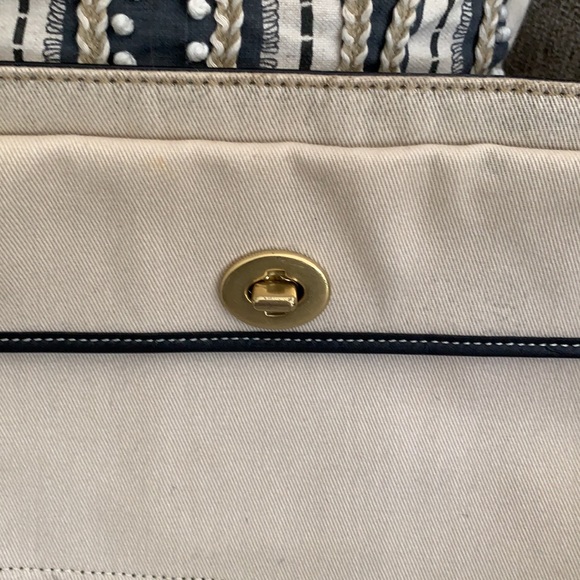 Vintage Coach Canvas Purse - Picture 2 of 16